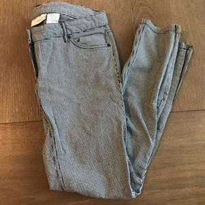 Houndstooth skinny pants